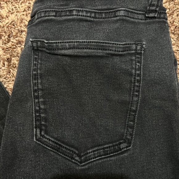 2/$22 Calvin Klein black size 4 straight leg/skinny jeans. Gently used. - Picture 3 of 8